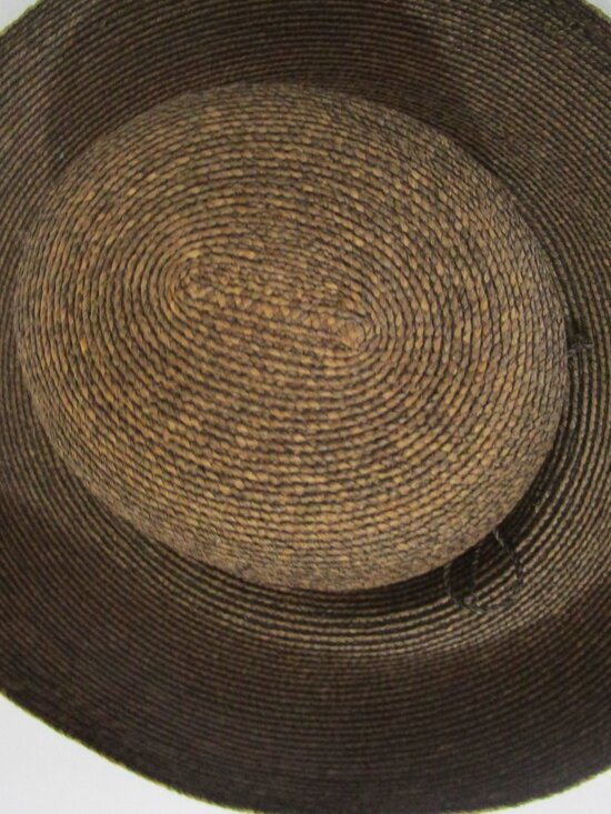 Australia Brown Raffia Straw Brim Hat Sun Travel Packable Breton main image 7